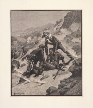 Soldiering in the Southwest–The Rescue of Corporal Scott by Frederic Remington