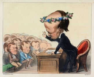 Souvenirs du congrès de la Paix by Honoré Daumier