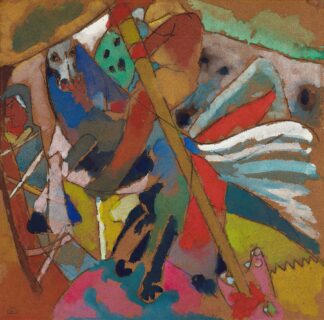 St. George II by Wassily Kandinsky
