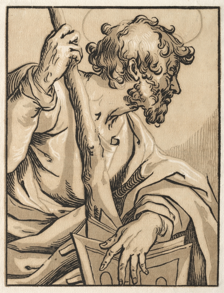 St. Judas Thaddeus by Ludolph Büsinck