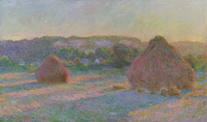 Stacks of Wheat by Claude Monet