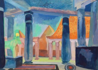 Stage Design for Cleopatra Object by Robert Delaunay