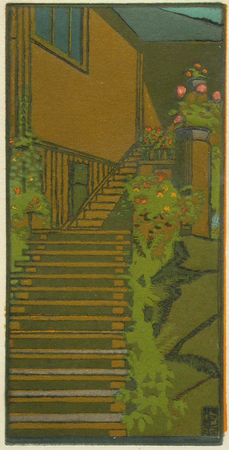Stairs, an Architectural Study by Eric O. W. Ehrström