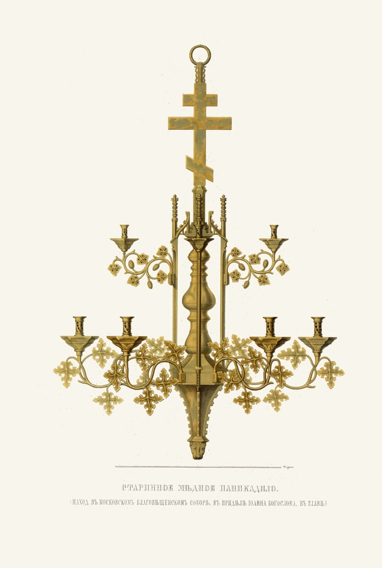 Starinnoe mednoe panikadilo by Fedor Grigoryevich Solntsev