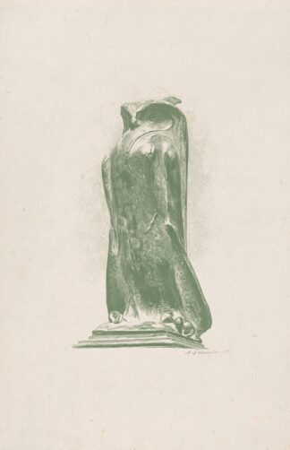 Statue of an owl by Anonymous