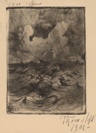 Storm at Sea by Thorvald Simeon Niss