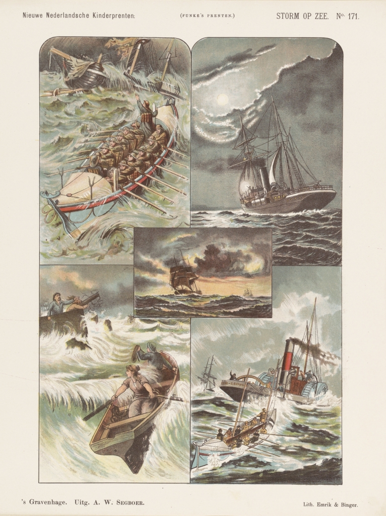 Storm op zee by Emrik & Binger