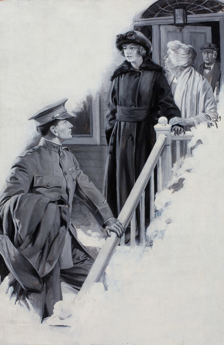 Story illustration by Anton Otto Fischer
