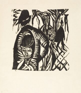Street Scene after a Shower by Ernst Ludwig Kirchner