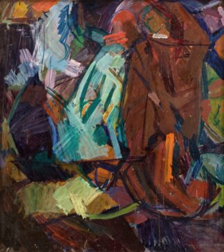 Study after Delacroix’s ‘Dante og Vergil’ by Edvard Weie
