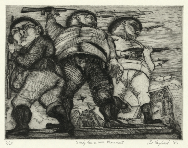Study for a war monument by Art Hazelwood
