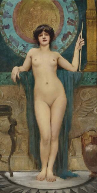 Study Of Campaspe by John William Godward