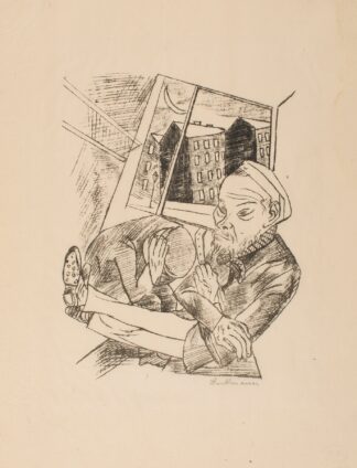 Suburban Morning by Max Beckmann