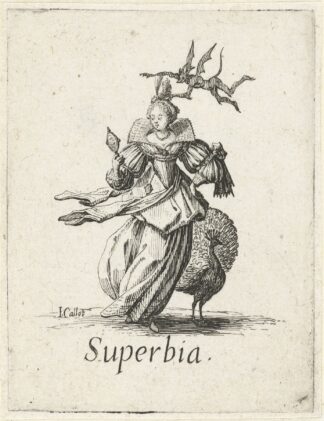Superbia by Jacques Callot