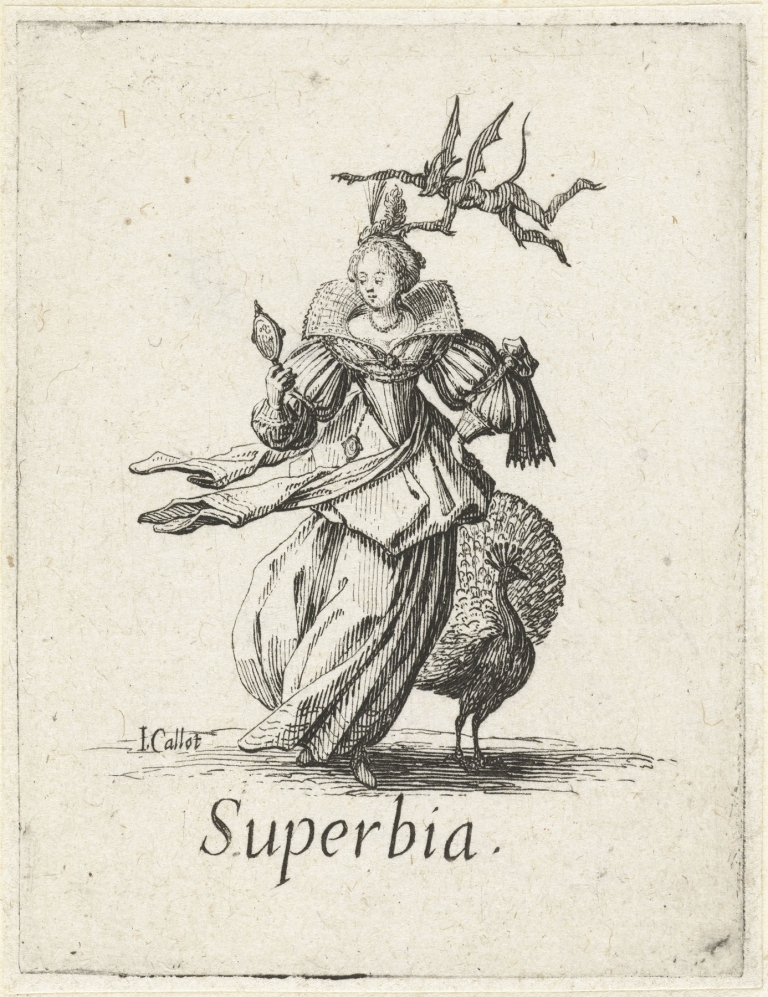 Superbia by Jacques Callot