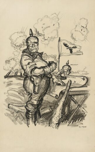 T.R. ‘Who isn’t for me is against me’ by Oscar Edward Cesare
