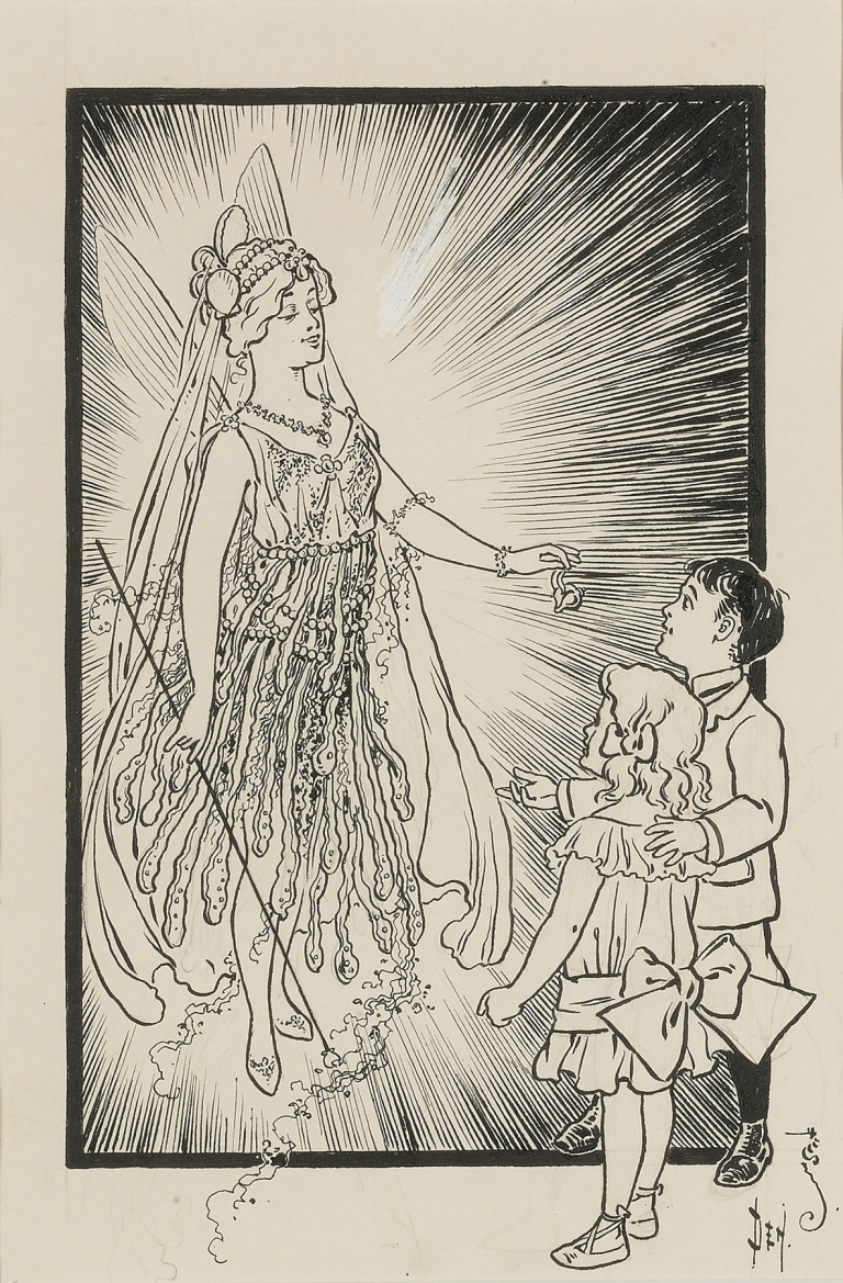 ‘Take this Talisman.’ said the fairy… by William Wallace Denslow