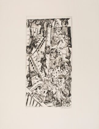 Tamerlan by Max Beckmann