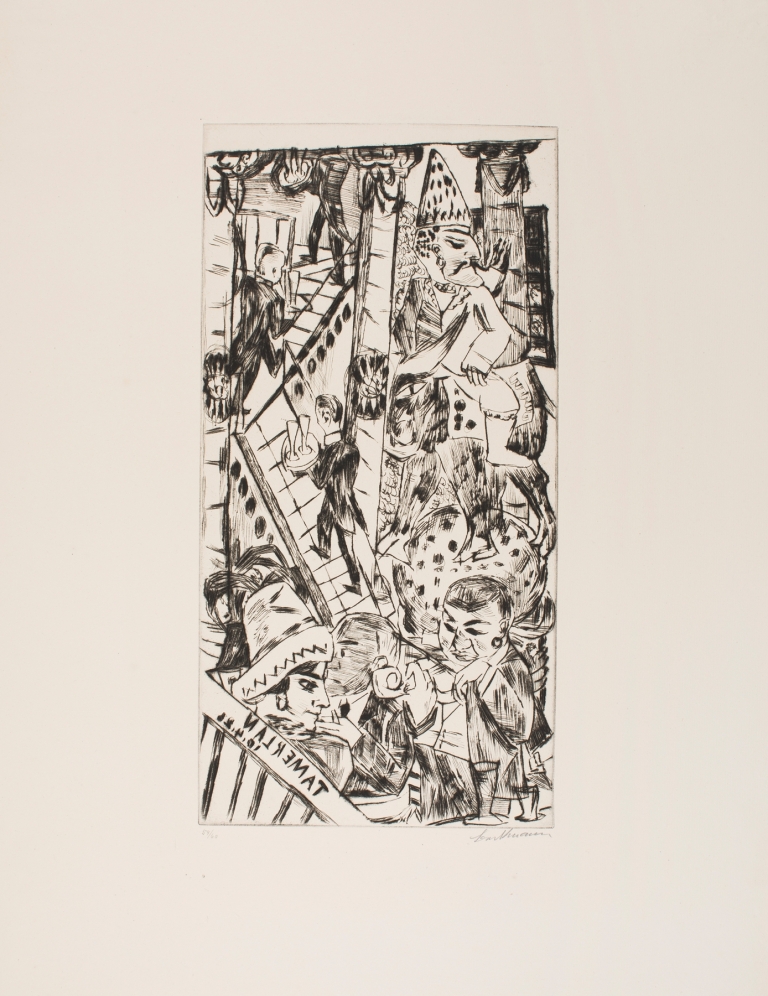 Tamerlan by Max Beckmann