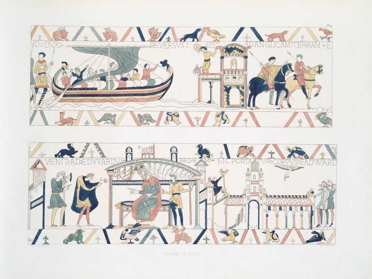 Tapisserie de Bayeux 10 by Achille Jubinal