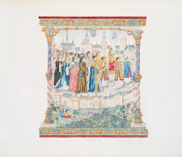 Tapisserie de Dijon 2 by Achille Jubinal