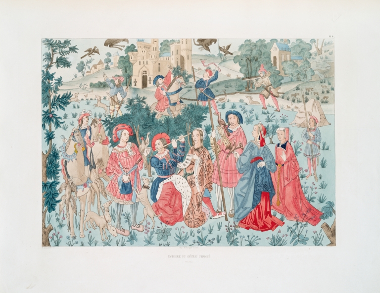 Tapisserie du Château d’Haroué by Achille Jubinal
