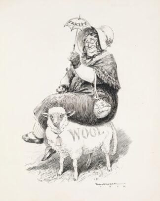 Tariff had a wooly lamb by William Henry Walker