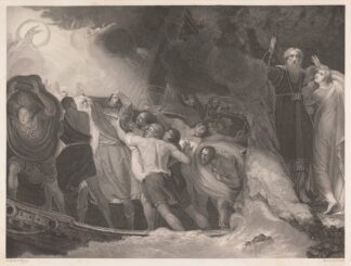 ‘Tempest’, Act I, Scene I by George Romney