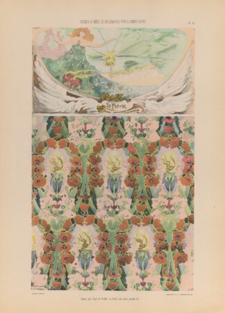 Tenture pour Foyer de Théatre; La Féerie by Claudius Denis