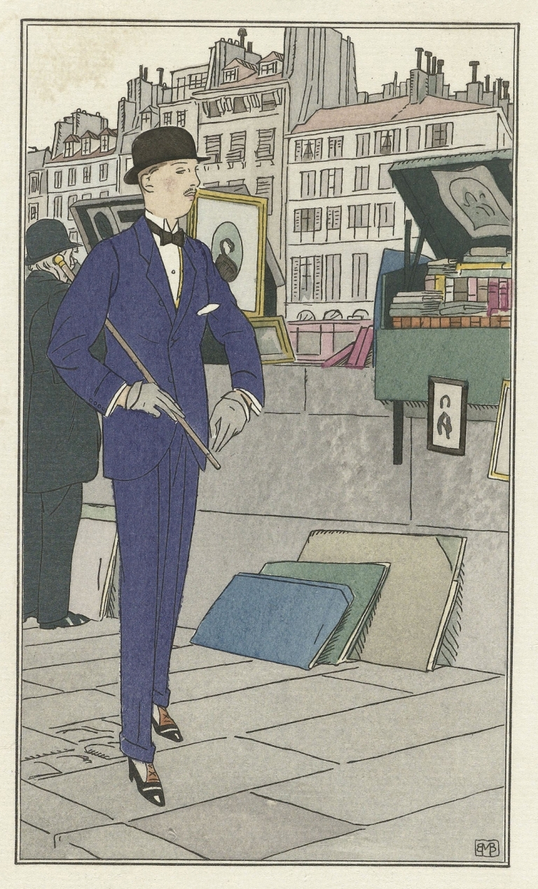 Tenue de matin by Bernard Boutet de Monvel
