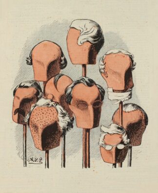 Têtes à perruques by Zut (Alfred Le Petit)