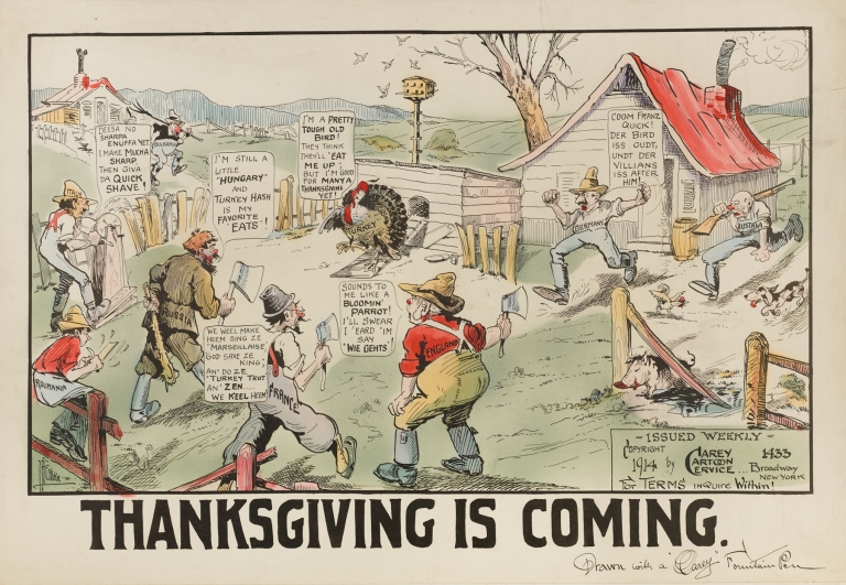 Thanksgiving is Coming by Carey Cartoon Service