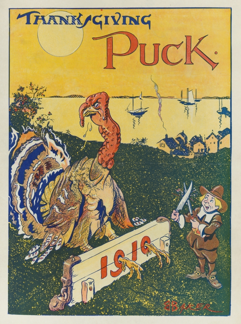 Thanksgiving Puck by Bryant Baker