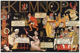 The Absurd A.B.C Pl 4 by Walter Crane
