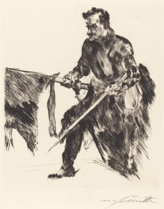 The Actor Rudolf Rittner in the Role of Florian Geyer by Lovis Corinth