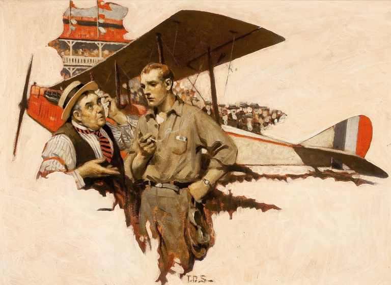 The Air Show Hero by Thornton D. Skidmore