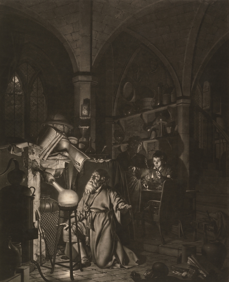 The Alchemist by Joseph Wright of Derby