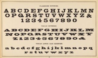 The art of lettering and sign painter’s manual Pl.24 by Allen P Boyce