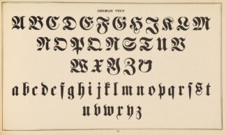The art of lettering and sign painter’s manual Pl.26 by Allen P Boyce