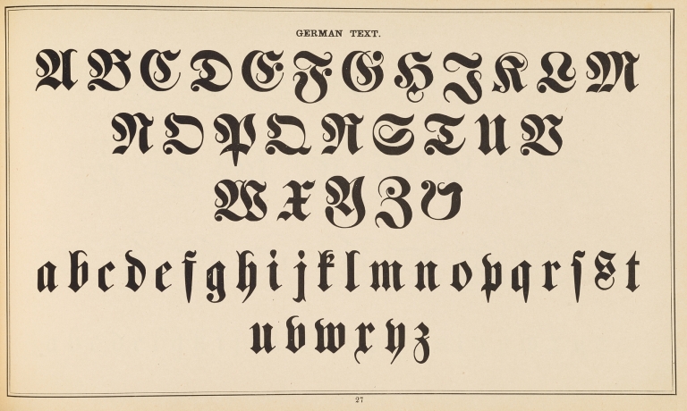 The art of lettering and sign painter’s manual Pl.26 by Allen P Boyce