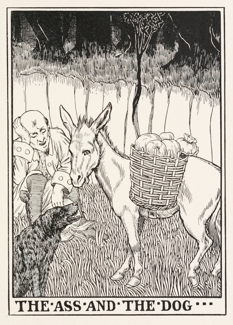 The Ass and the Dog by Percy J. Billinghurst