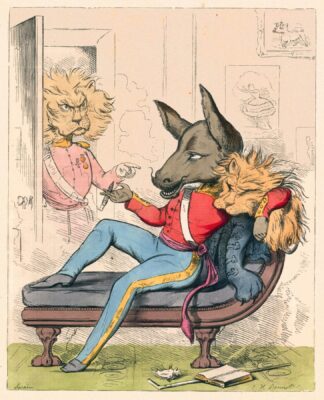 The Ass In A Lion’s Skin by Charles Henry Bennett