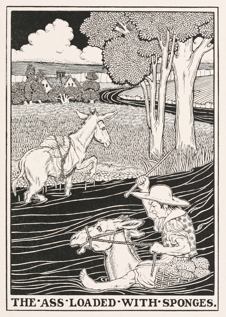 The Ass Loaded with Sponges by Percy J. Billinghurst