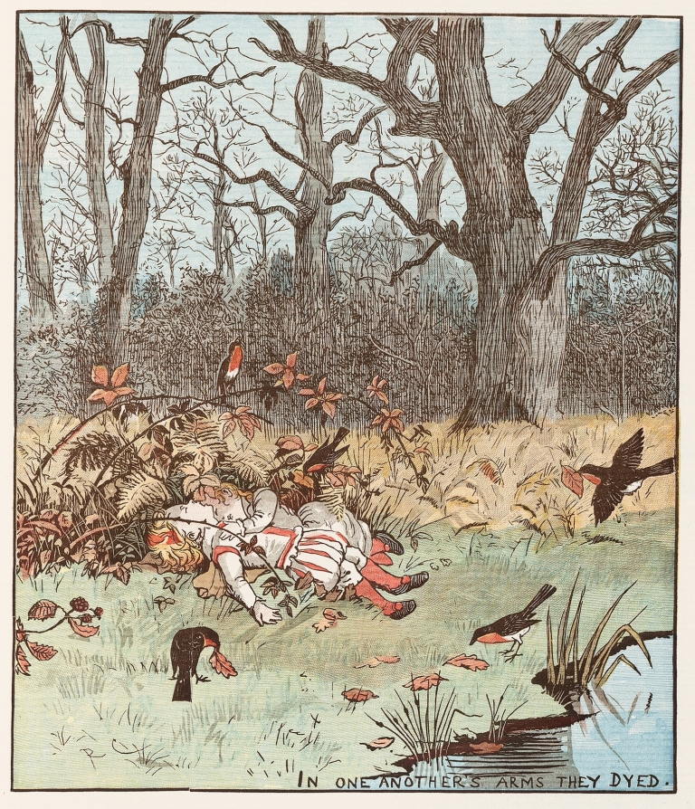 The Babes in the Wood Pl 09 by Randolph Caldecott