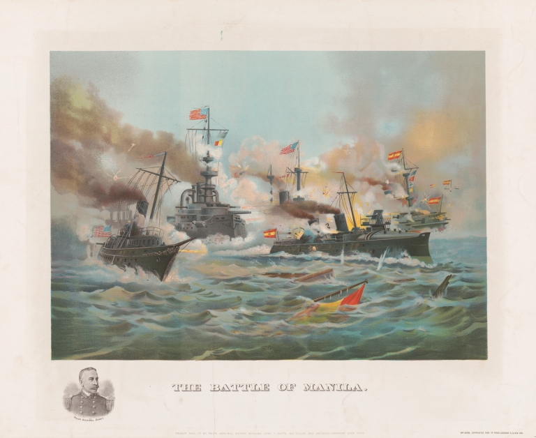 The Battle of Manila by Muller, Luchsinger & Co.