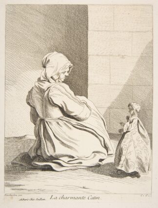 The Charming Doll by Edmé Bouchardon