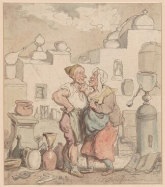 The chemist by Thomas Rowlandson
