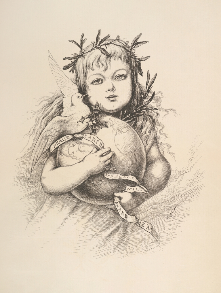 The Christ-child by Thomas Nast