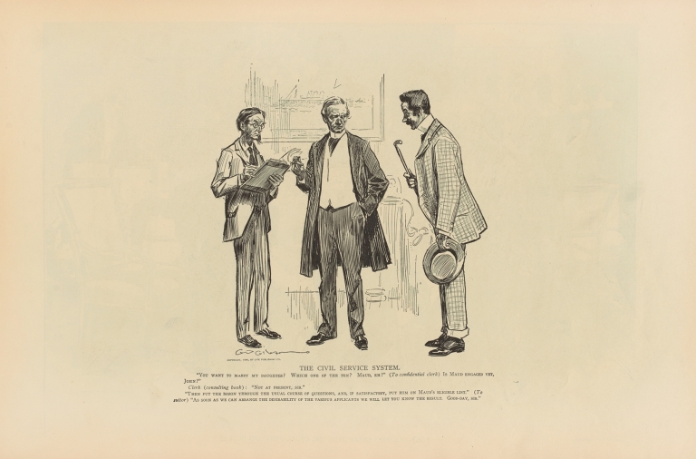 The civil service system by Charles Dana Gibson