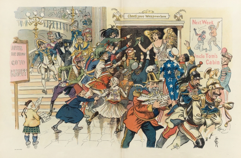 The close of the peace congress by Carl Hassmann